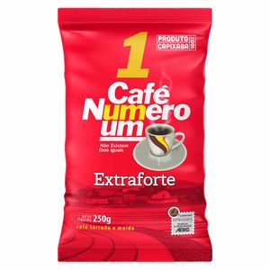 Pó de Café 250g Extra Forte 14007 Cafe numero um - UN