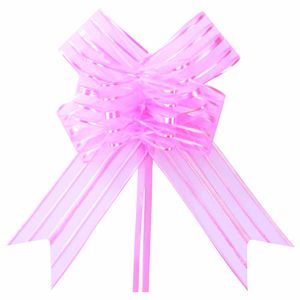 Laço Pronto 32mmx47cm Organza Pink 5237 Make+ - 5UN