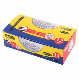 Caneta Permantente CD/DVD Ponta Dupla 0538 Make+ - UN