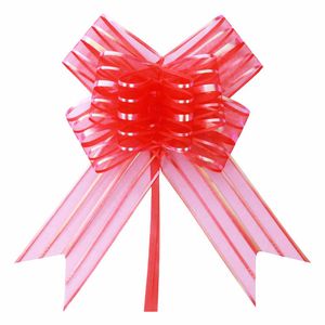 Laço Pronto 32mmx47cm Organza Vermelho 5236 Make+ - 5UN