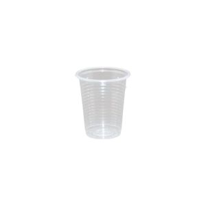 Copo Descartável 80ml Transparente Café 0201 Totalplast - 100UN