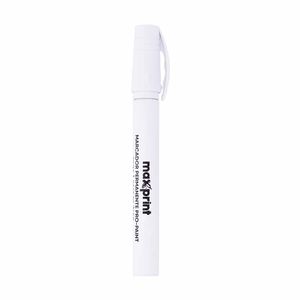 Pincel Marcador Óleo Permanente Metálico Branco 0115 Maxprint Maxprint - UN