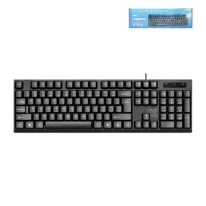 Teclado ABNT2 USB Preto Universitário 0140 Maxprint - UN