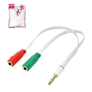 Cabo Adaptador P2 x P3 Fêmea Microfone Headset PS4 6046 Pix - UN