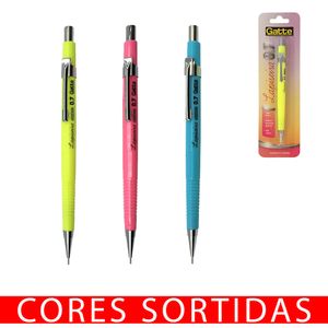 Lapiseira Tecnica 0.7mm Neon Blist 10806 Gatte - UN