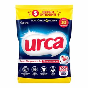 Sabão em Pó Concentrado Sache 800g 9086 Urca - UN