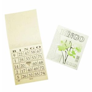 Bloco de Bingo 10x11 Jornal 100 Folhas 214 Free - 15BL