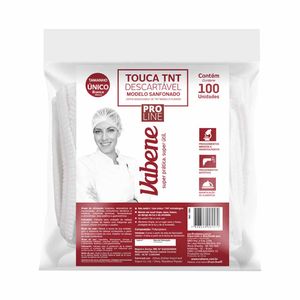 Touca Descartável TNT Sanfona 1805 Vabene - 100UN
