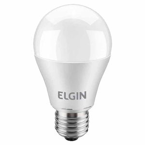 Lâmpada Led Bulbo 12W 6500K Branco Bivolt 0030 Elgin - UN