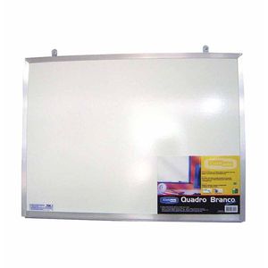 Quadro Branco 120x150 Moldura de Alumínio Standart 2322 Cortiarte - UN