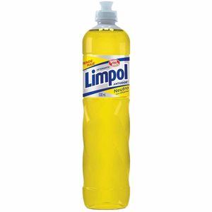 Caixa Detergente 500 ml Neutro 5004 Limpol - 24 Unidades