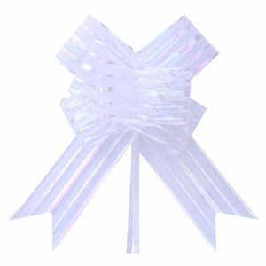 Laço Pronto 32mmx47cm Organza Branco 5240 Make+ - 5UN