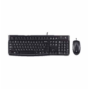 Teclado ABNT com Fio + Mouse Preto MK120 0301 Logitech - UN