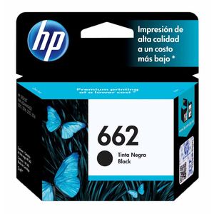 Cartucho HP 2ml Preto (662) CZ103AB Hp - UN