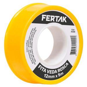 Fita Veda Rosca 12 mm x 5 m 31205 Fertak - RL
