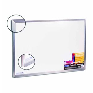 Quadro Branco 60x80 Moldura de Alumínio Standart 3006 Cortiarte - UN