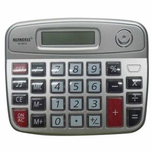 Calculadora de Mesa 8 Dígitos AL9835 Alfacell - UN