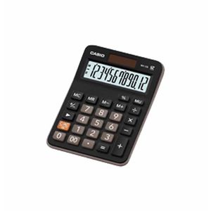 Calculadora de Mesa 12 Dígitos Preto MX-12B-S4-DC Casio - UN