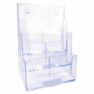 Organizador Pasta Doc Vertical Triplo Cristal 0032 Maxcril - UN