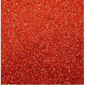 E.V.A Glitter 2mm 40x60 Vermelho 9735 Make+ - 5FL