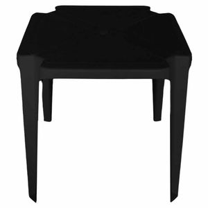 Mesa Plástica Preta 1334 Plastex - UN