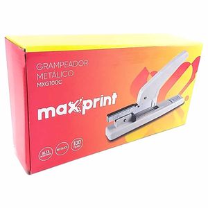 Grampeador Metal 100 Folhas MX-G100C Maxprint - UN
