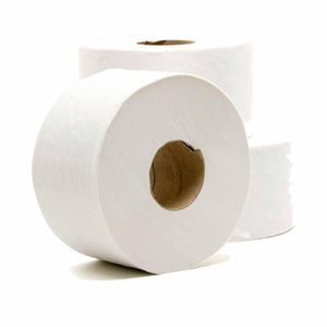 Papel Higiênico Institucional 300mx10cm Gold Branco Belipel - 8RL