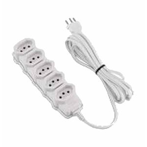 Extensão 10A 5 Tomadas 3 Pinos 5 Metros 0022 Force line - UN