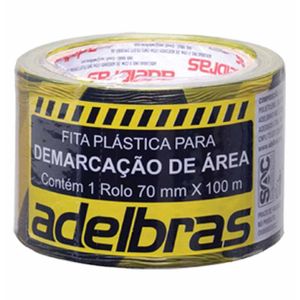 Fita Demarcação Zebrada 70x100 0686 Adelbras - RL