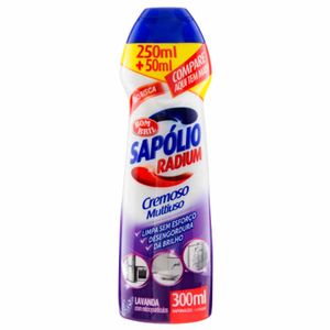 Saponáceo Cremoso Lavanda 250ml 14617 Bombril - UN