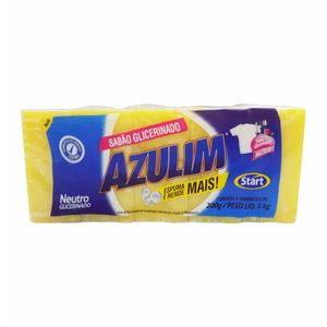 Sabão em Barra Azulim Glicer 200G 49285 Start - 5UN