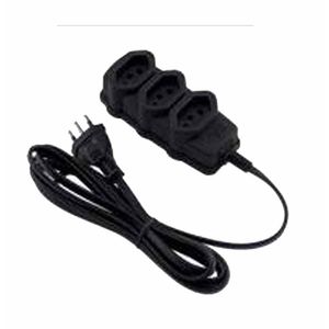 Extensão 10A 3 Tomadas 3 Pinos 3 Metros 0254 Force line - UN