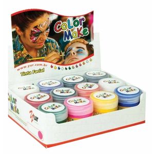 Tinta Facial 15ml com 12 Cores 1210 Yur - KT