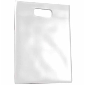 Sacola com Alça Sorriso 20x30 Branca 0015 Magnatech - 25UN
