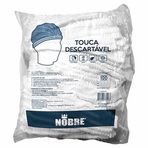 Touca Descartável TNT Sanfona 34794 Nobre - 100UN