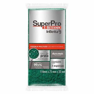 Esponja Multiuso Limpeza Extrema 9423 Bettanin - 3UN