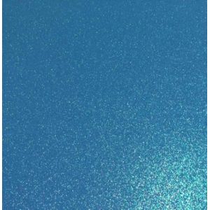 E.V.A Glitter 1,8mm 40x48 Azul Água 9823 Make+ - 10FL