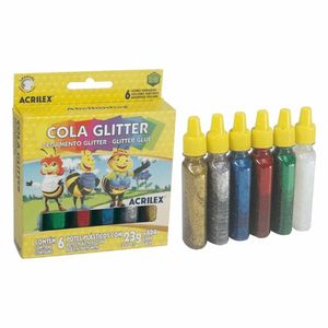 Cola Glitter 23G Cores 0292 Acrilex - 6UN