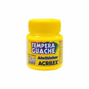 Tinta Guache 15ml Amarelo Ouro 505 Acrilex - 12UN