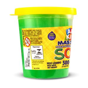 Massa para Modelar Soft 0101 Verde 150g Acrilex - UN