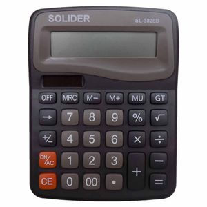 Calculadora de Média 12 Dígitos SL3826B Solider - UN