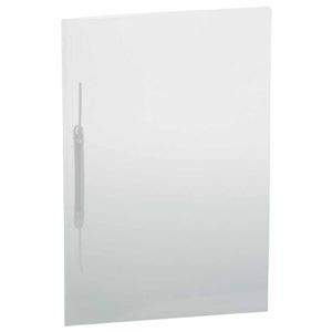 Pasta Plástica com Trilho Lisa Transparente R.500 0737 Plascony - 10UN