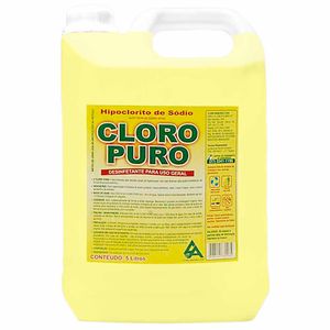 Hipoclorito de Sódio (CLORO) 5 litros 3% Cloro aracruz - LT