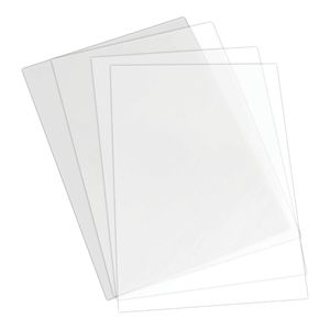 Capa Encadernação Camurça Transparente A4 0581 Plascony - 100UN