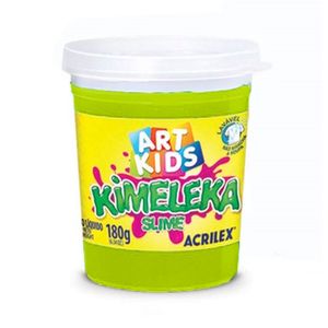 Geleinha Slime Kimeleka Amarelo Limão 180g 0504 Acrilex - UN