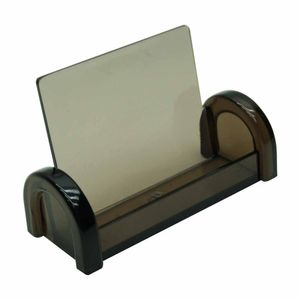 Porta Cartão de Mesa Acrílico Fumê 3744 Menno - UN