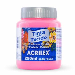 Tinta para Tecido Fosca 250ml Rosa 537 Acrilex - UN