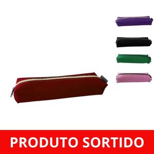 Estojo Escolar Emborrachado Sortido 1028 C.quebrada - UN