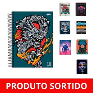 Caderno Universitário 20x1 320 Folhas Flow 8756 Jandaia - 2UN