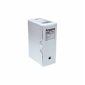 Arquivo Morto 35x25x13cm Polionda Econômico Branco 43603 Polibras - 10UN